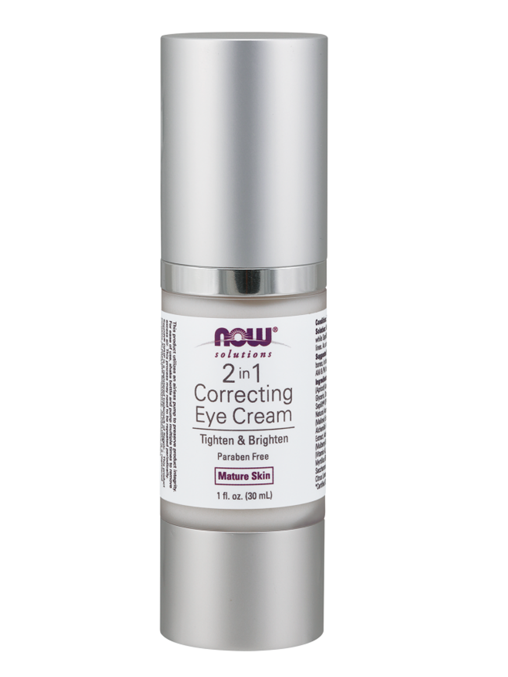 Now Foods Solutions - 2 in 1 Correcting Eye Cream 1 oz.png
