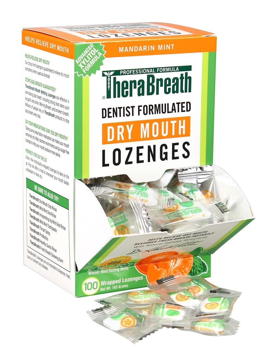 TheraBreath Dry Mouth Mandarin Mint Wrapped Lozenges - 100 count.jpg