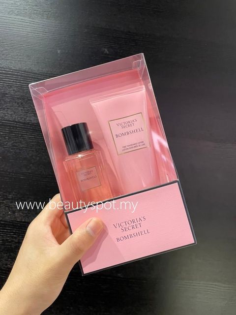 [COMBO] Victoria's Secret Fine Fragrance Mini Mist & Lotion Duo Gift ...