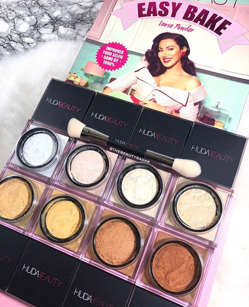 HUDA BEAUTY Easy Bake Loose Powder Cupcake Beautyspot Malaysia's