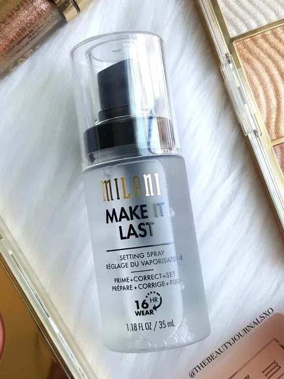 Milani Make It Last Setting Spray (Prime + Correct + Set) Travel Size