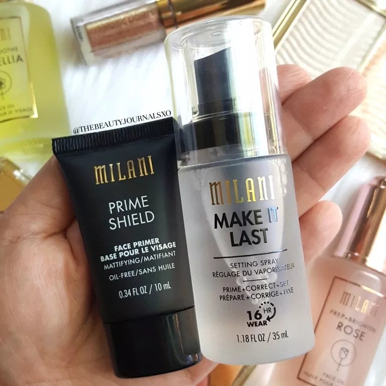 Milani Make It Last Setting Spray (Prime + Correct + Set) Travel Size
