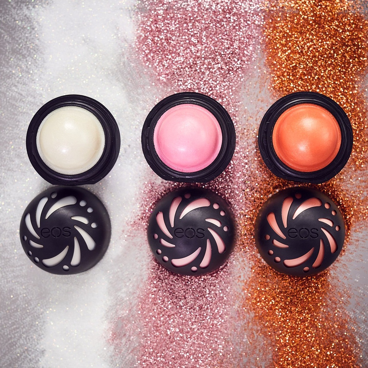 EOS Shimmer Lip Balm Coral Beautyspot Malaysia's Health & Beauty Online Store