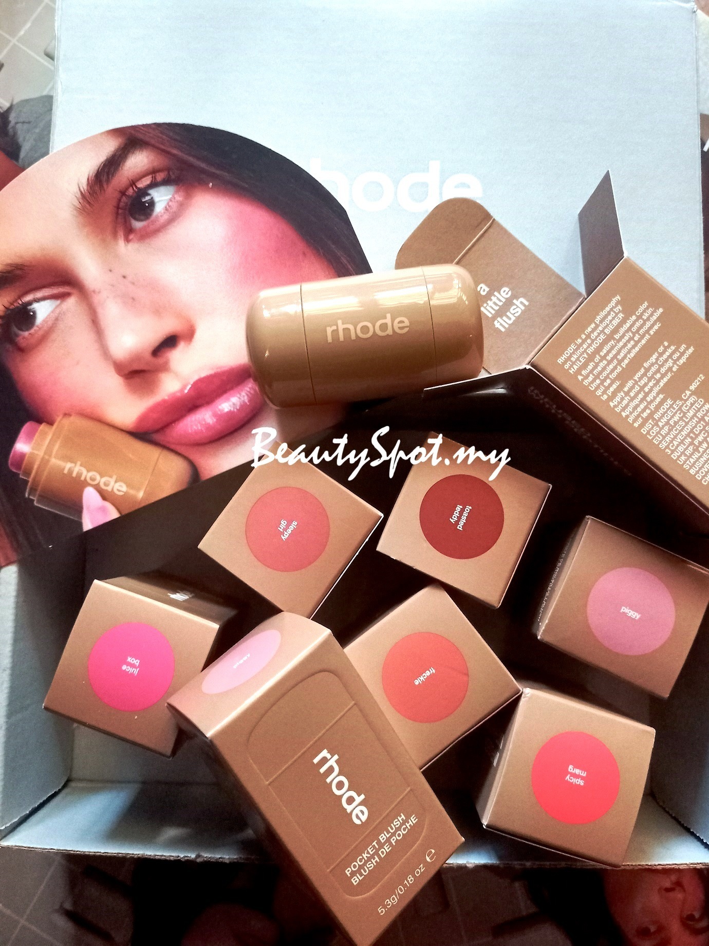 Rhode Pocket Blush - Toasted Teddy – Beautyspot | Malaysia's
