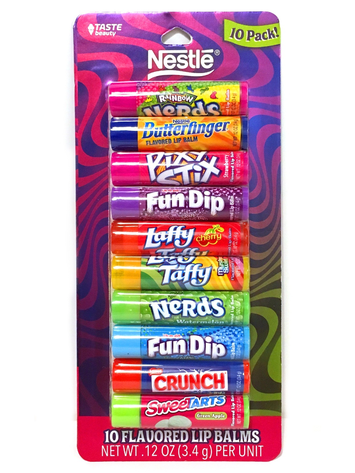 Nestle Assorted Flavored Lip Balms 10 counts Beautyspot Malaysia