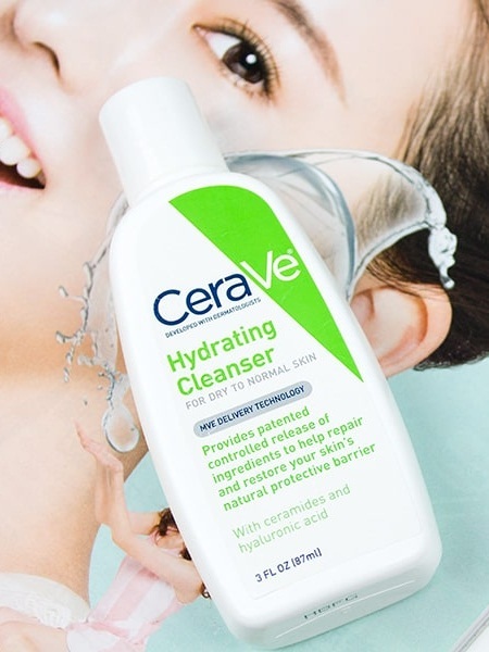 cerave hydrating facial cleanser 87ml