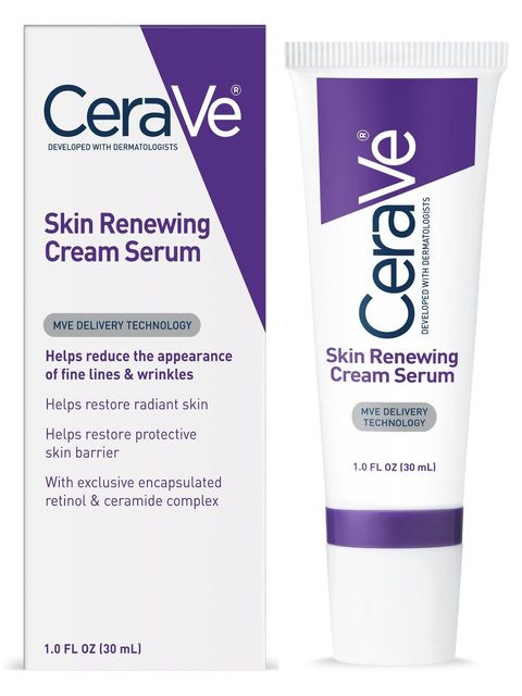 CeraVe Skin Renewing Retinol Cream Serum - for Fine Lines & Wrinkles, 1oz (30ml).jpg