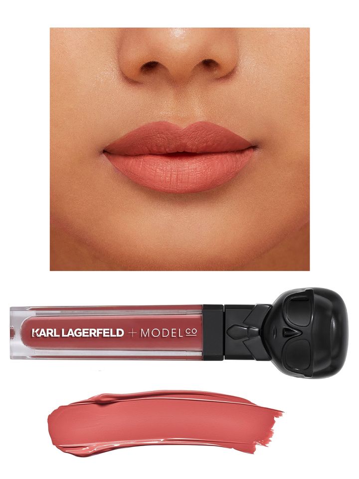 Karl Lagerfeld + ModelCo Lip Lights Liquid Matte Lipstick - Merengue 6ml.jpg