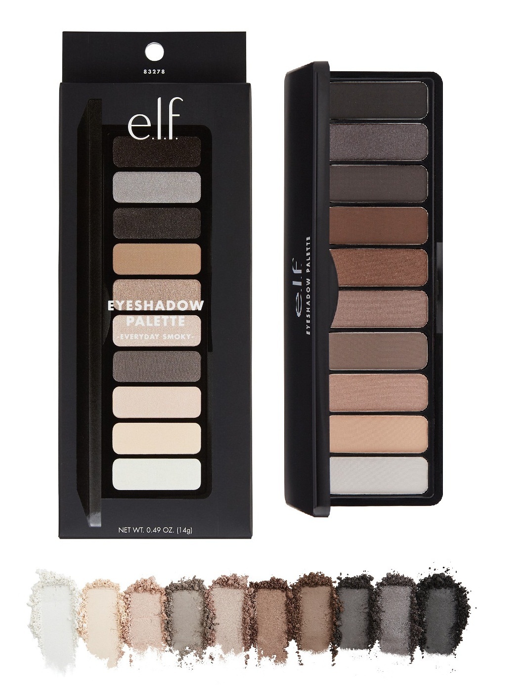 e.l.f. Eyeshadow Palette Everyday Smoky Beautyspot Malaysia's