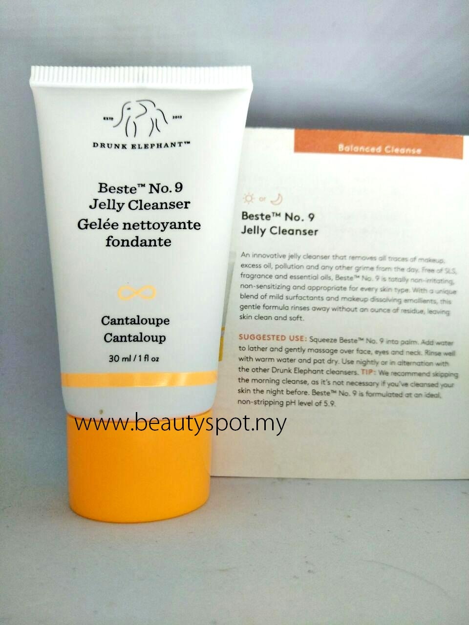 Drunk Elephant Beste™ No. 9 Jelly Cleanser (PURIFY + DISSOLVE) Travel