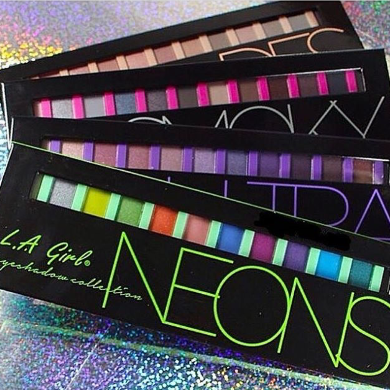LA Girl Beauty Brick Eyeshadow Palette Neon Beautyspot Malaysia's