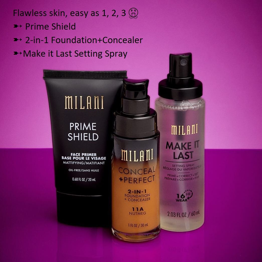 Milani Make It Last Setting Spray (Prime + Correct + Set) Beautyspot