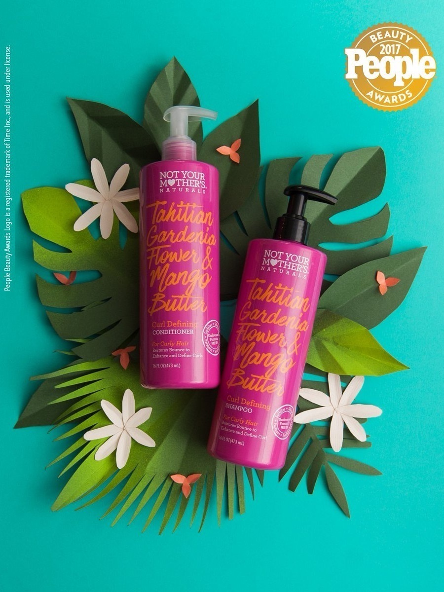 Not Your Mother‘s Naturals Locken-Shampoo Mit Tahiti-Gardenie & Mango Butter – 473 Ml, Sulfatfrei