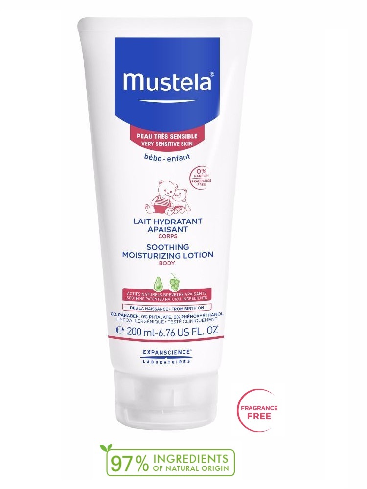 Mustela Soothing Moisturizing Lotion 200ml (For Very Sensitive