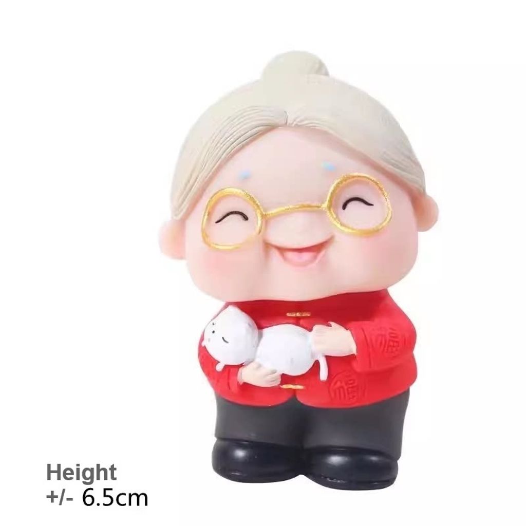 Topper_Grandma Red