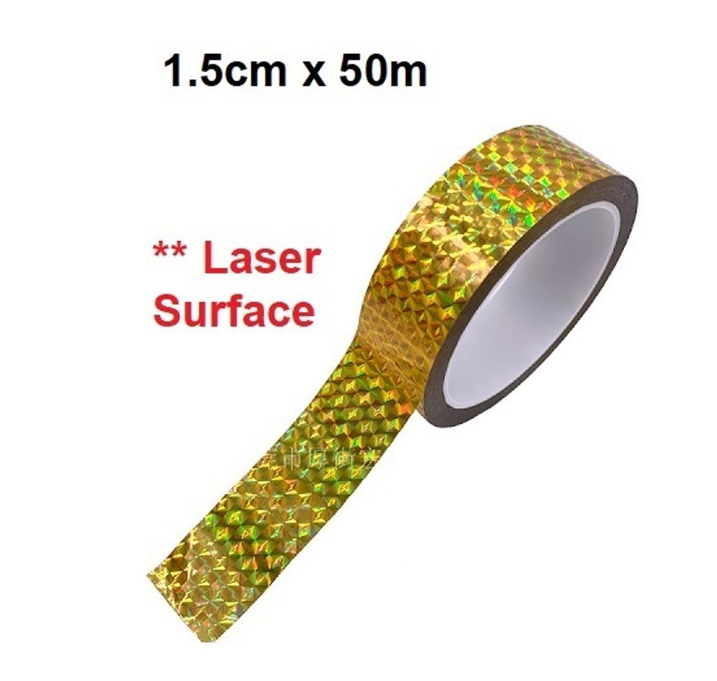 Tape_Laser Gold