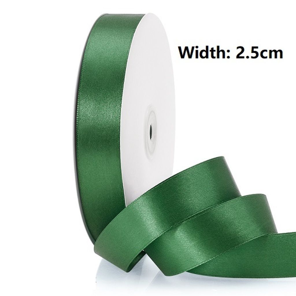 Ribbon_Plain 2.5_Dark Green