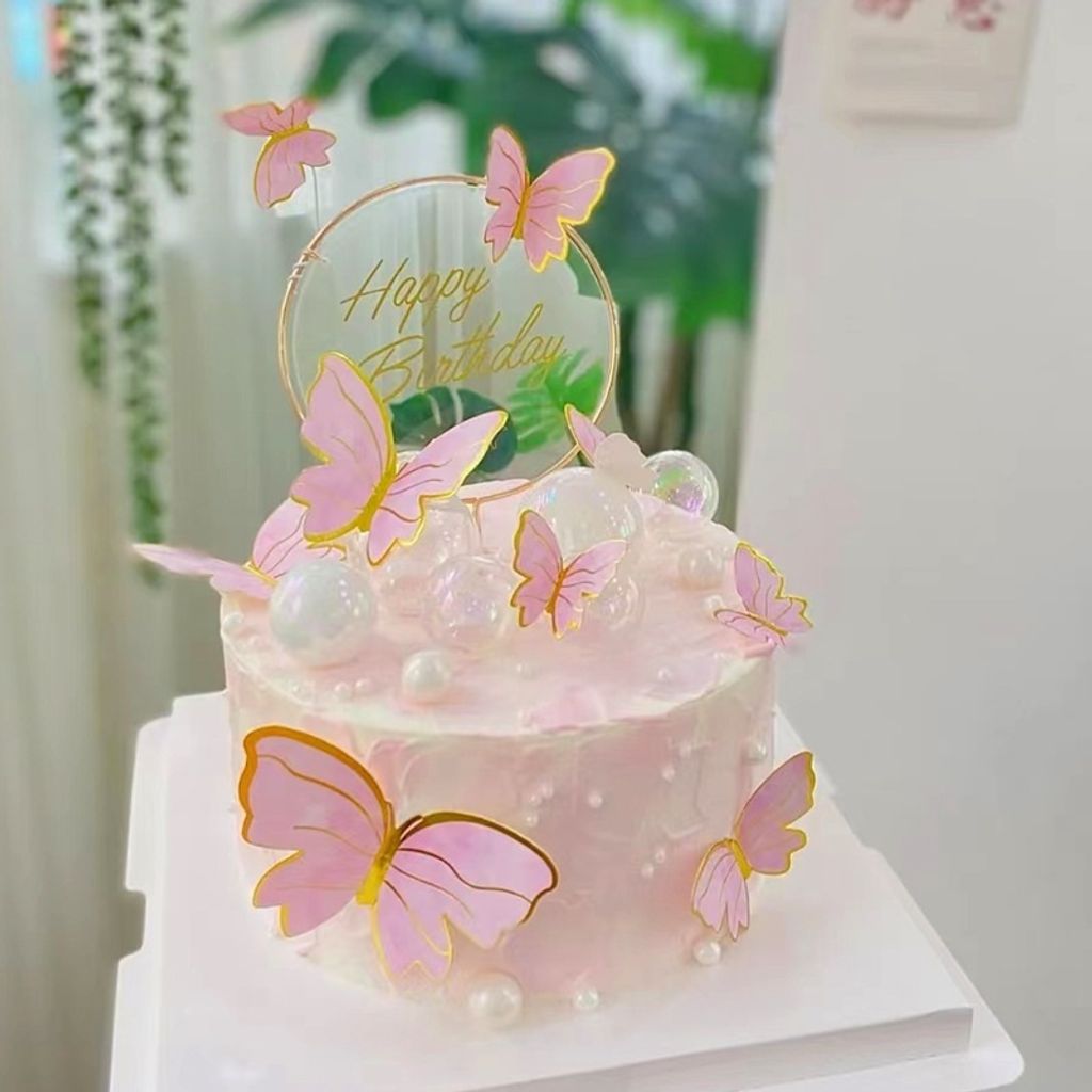 Topper_Butterfly_Pink Set