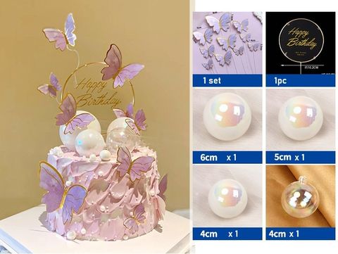 Set_Purple Butterflies