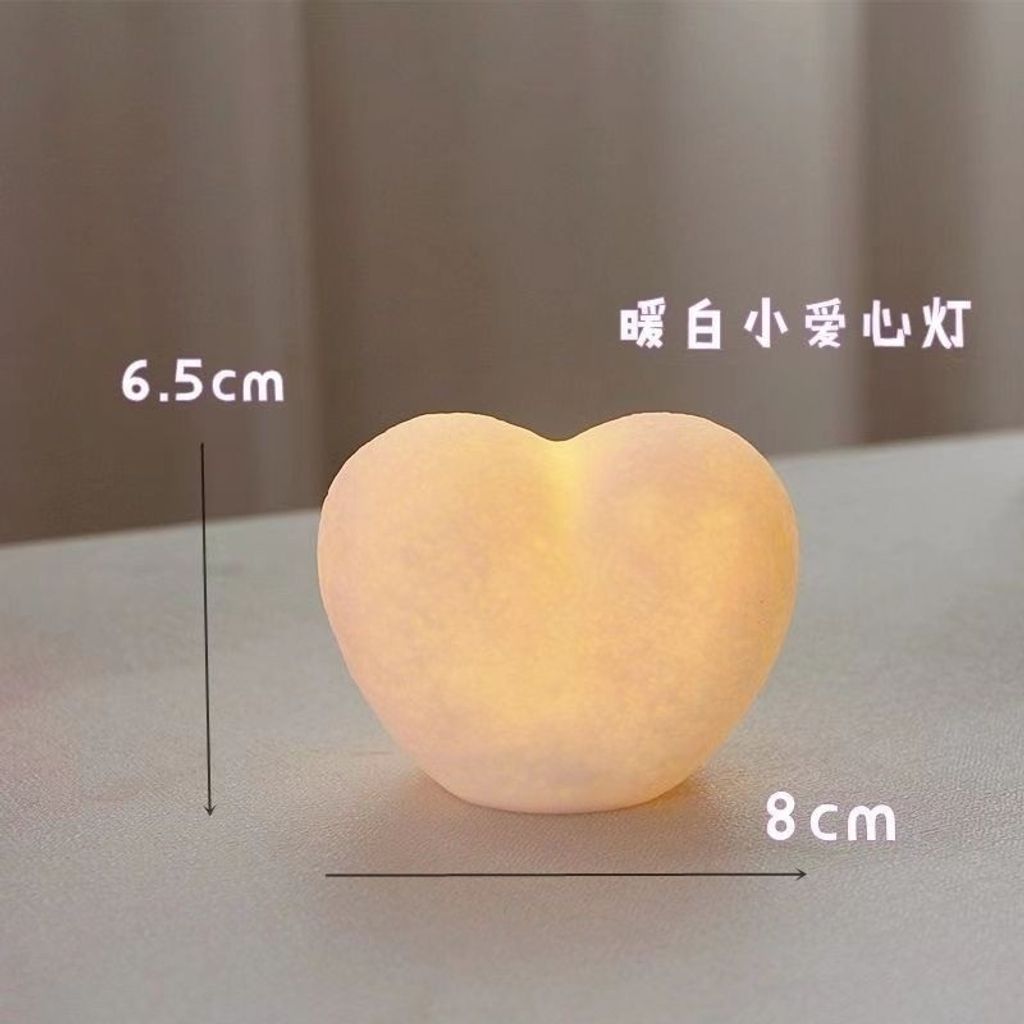 Valentine_Heart Light White