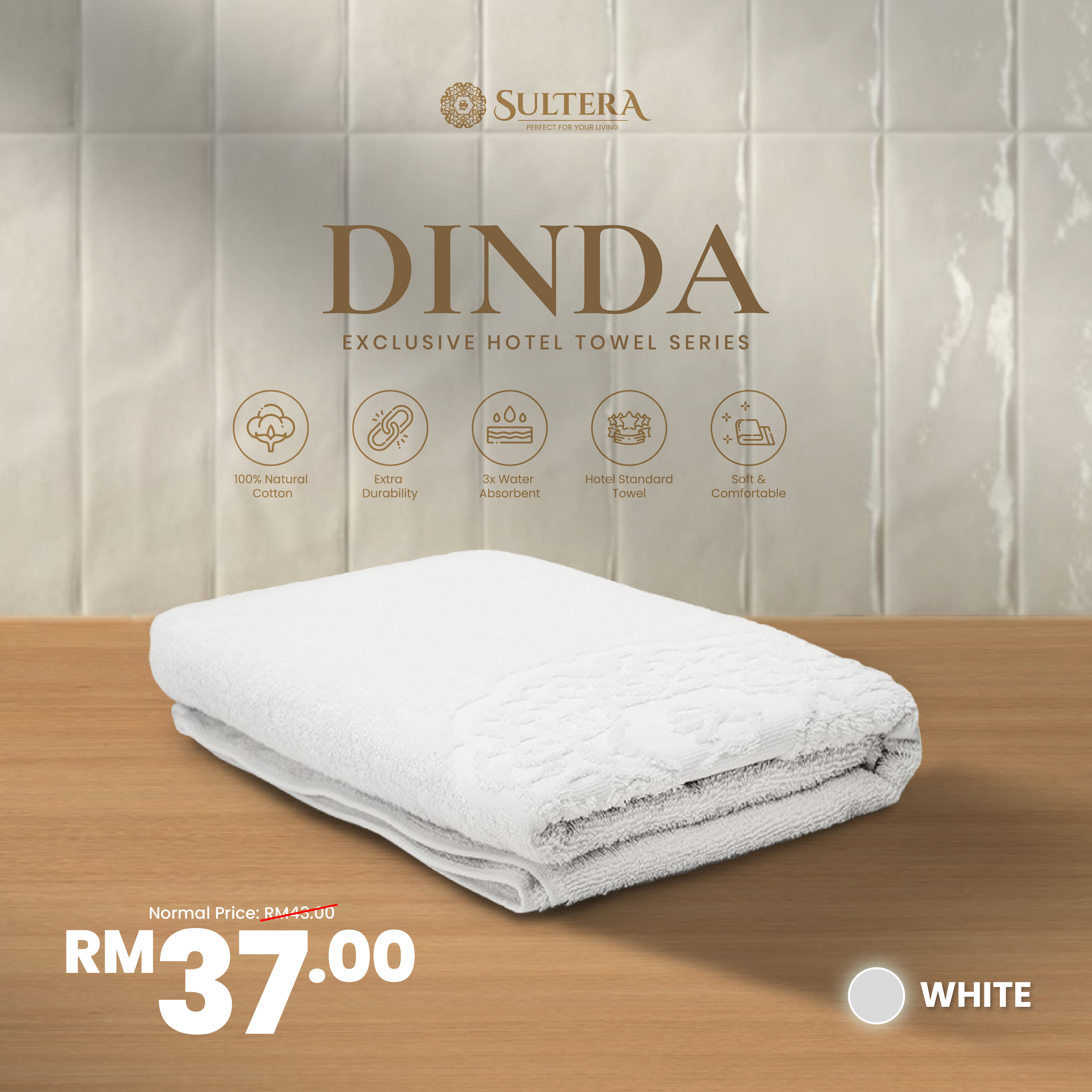 Price Poster Dinda-White