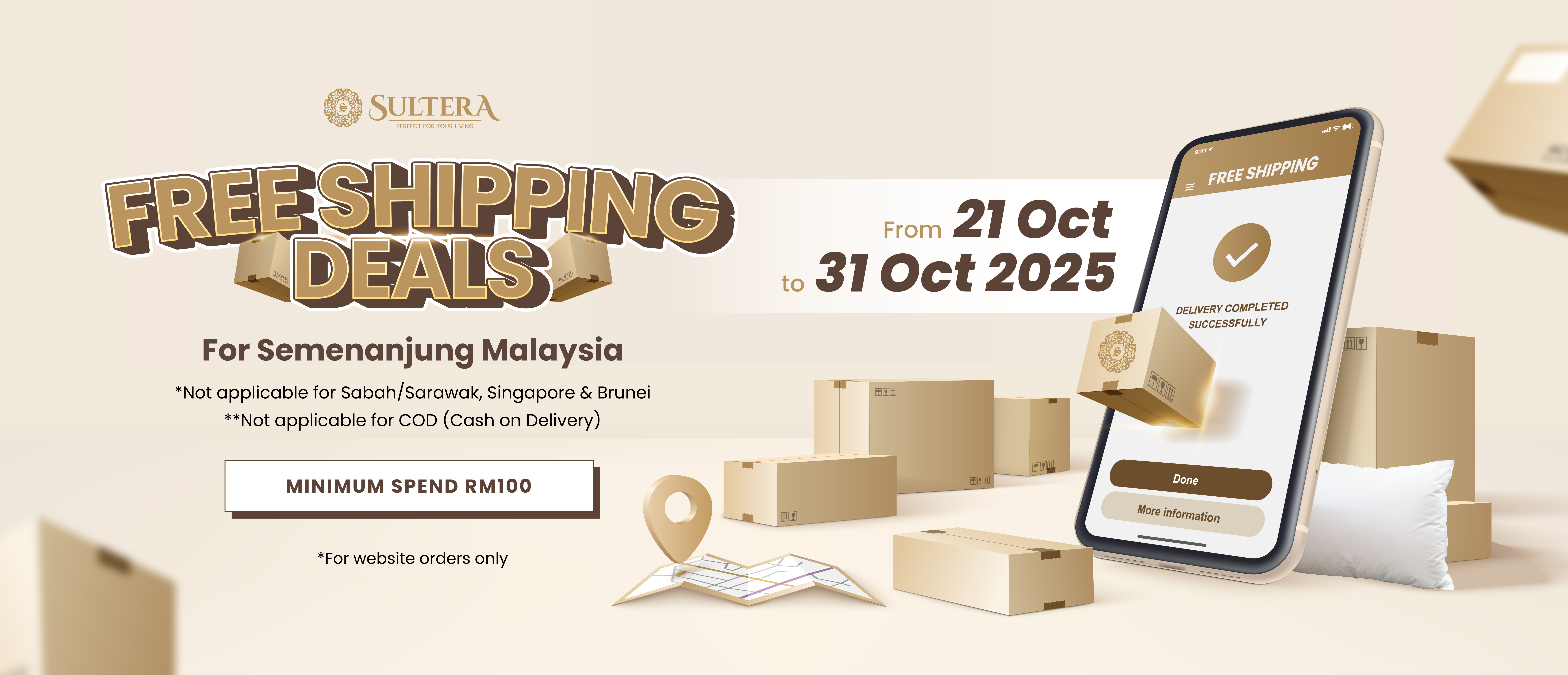 Free Shipping | Sultera
