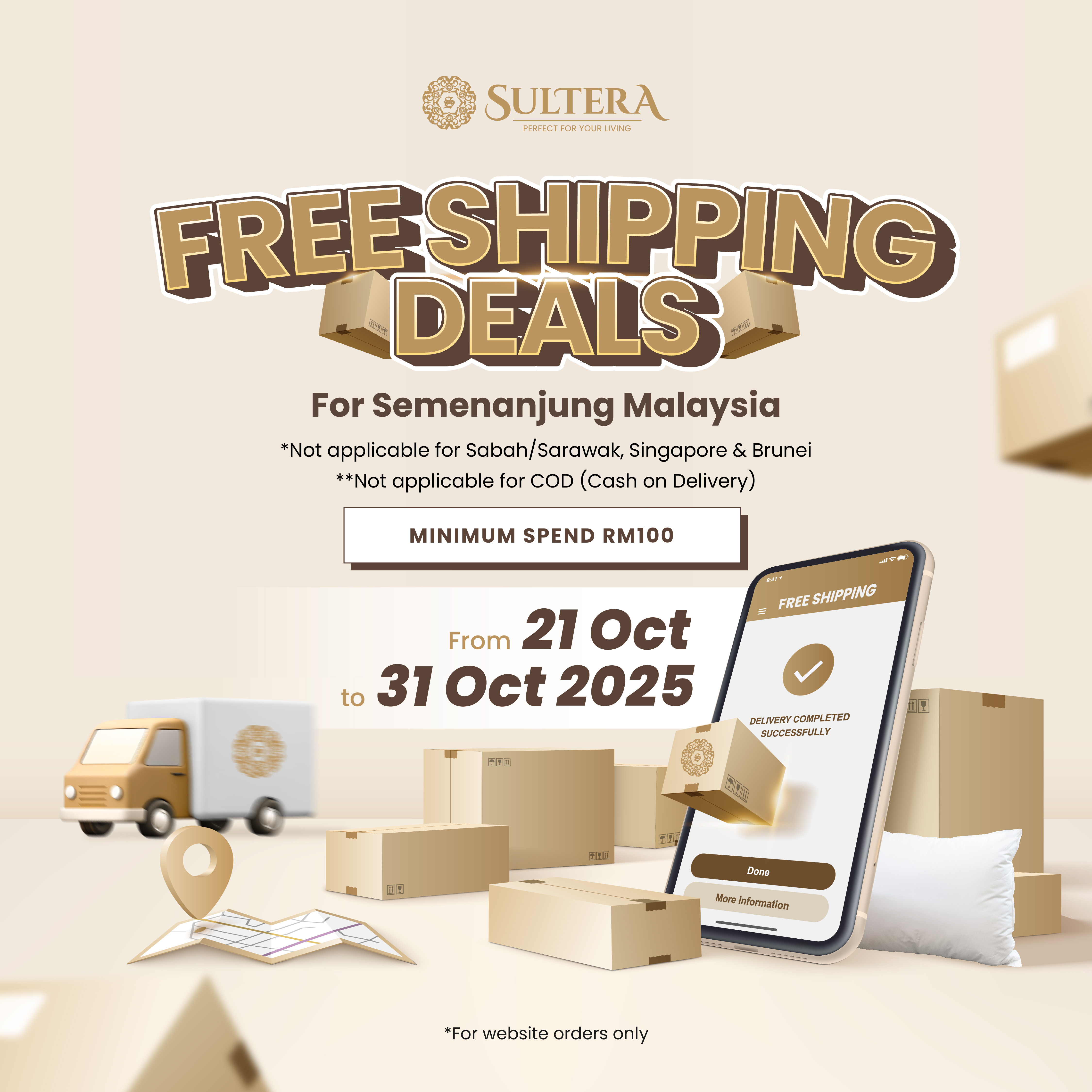 Free Shipping | Sultera