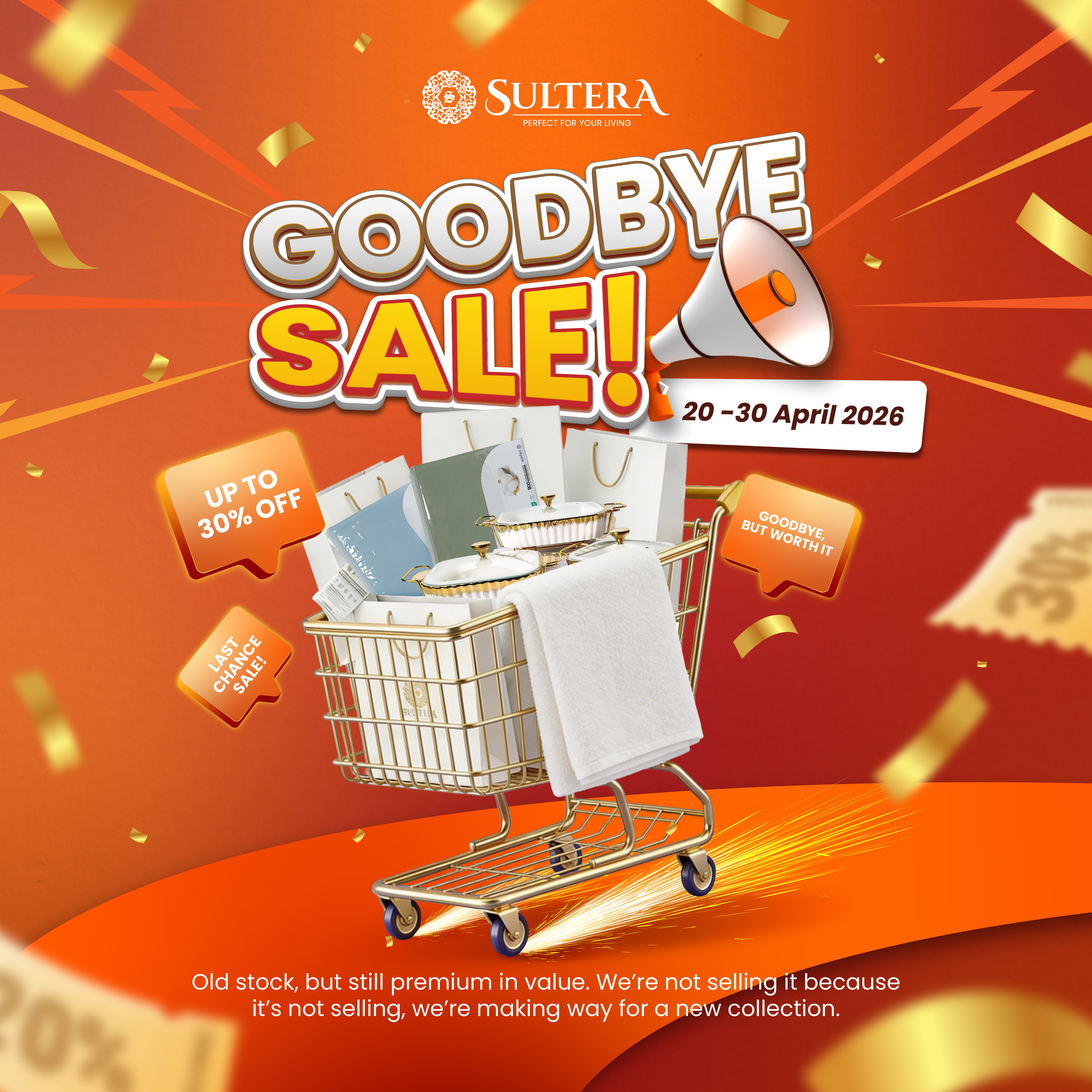 GoodBye SALE! | Sultera