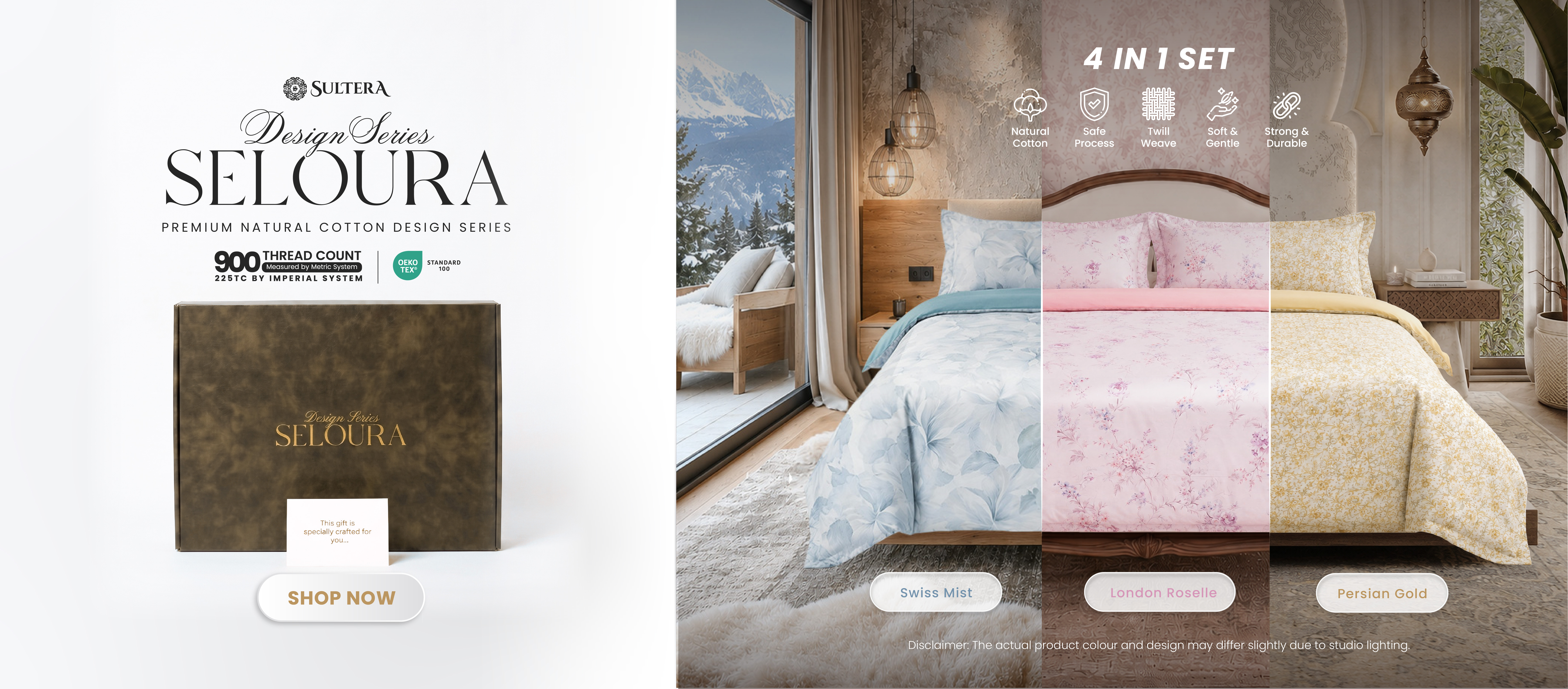 New Series: Premium Natural Cotton Series Design | Sultera