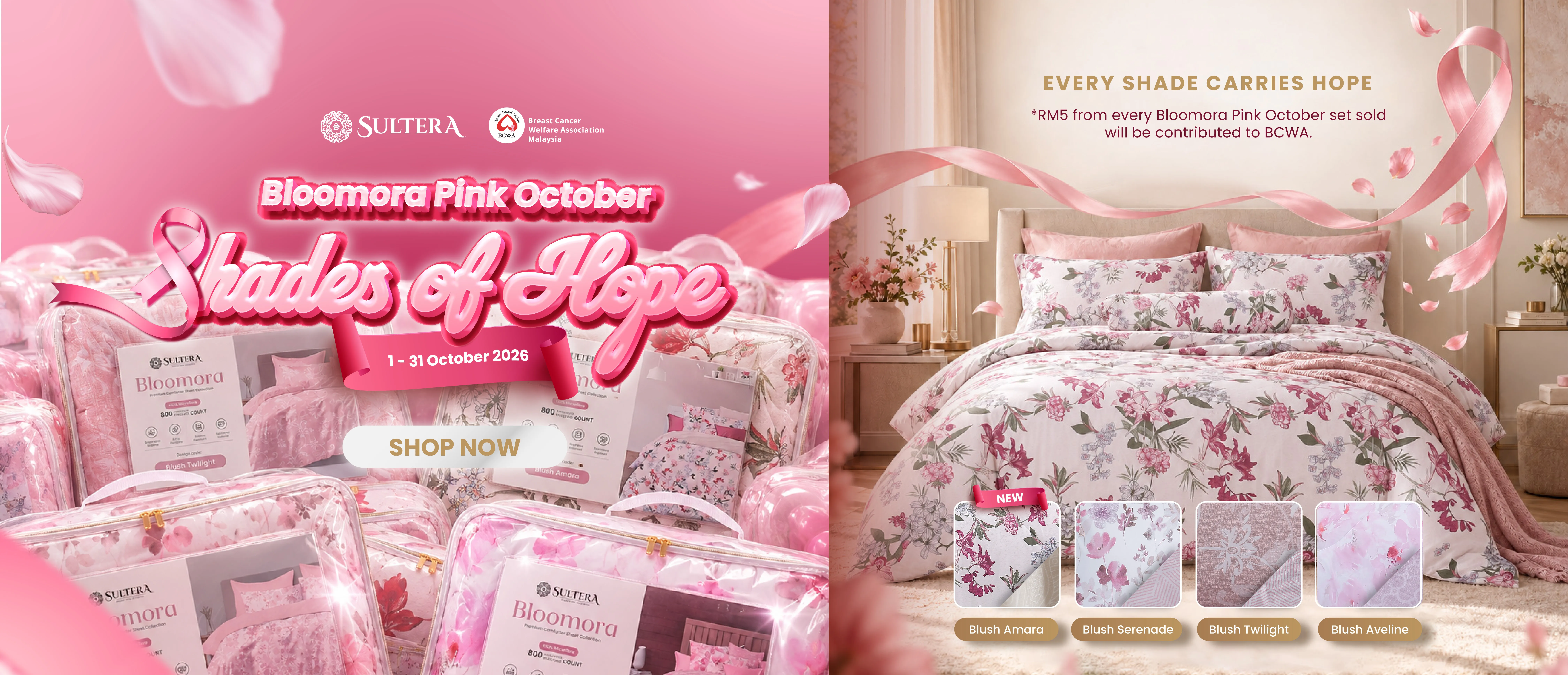 Sultera x Breast Cancer Welfare Association Malaysia | Sultera