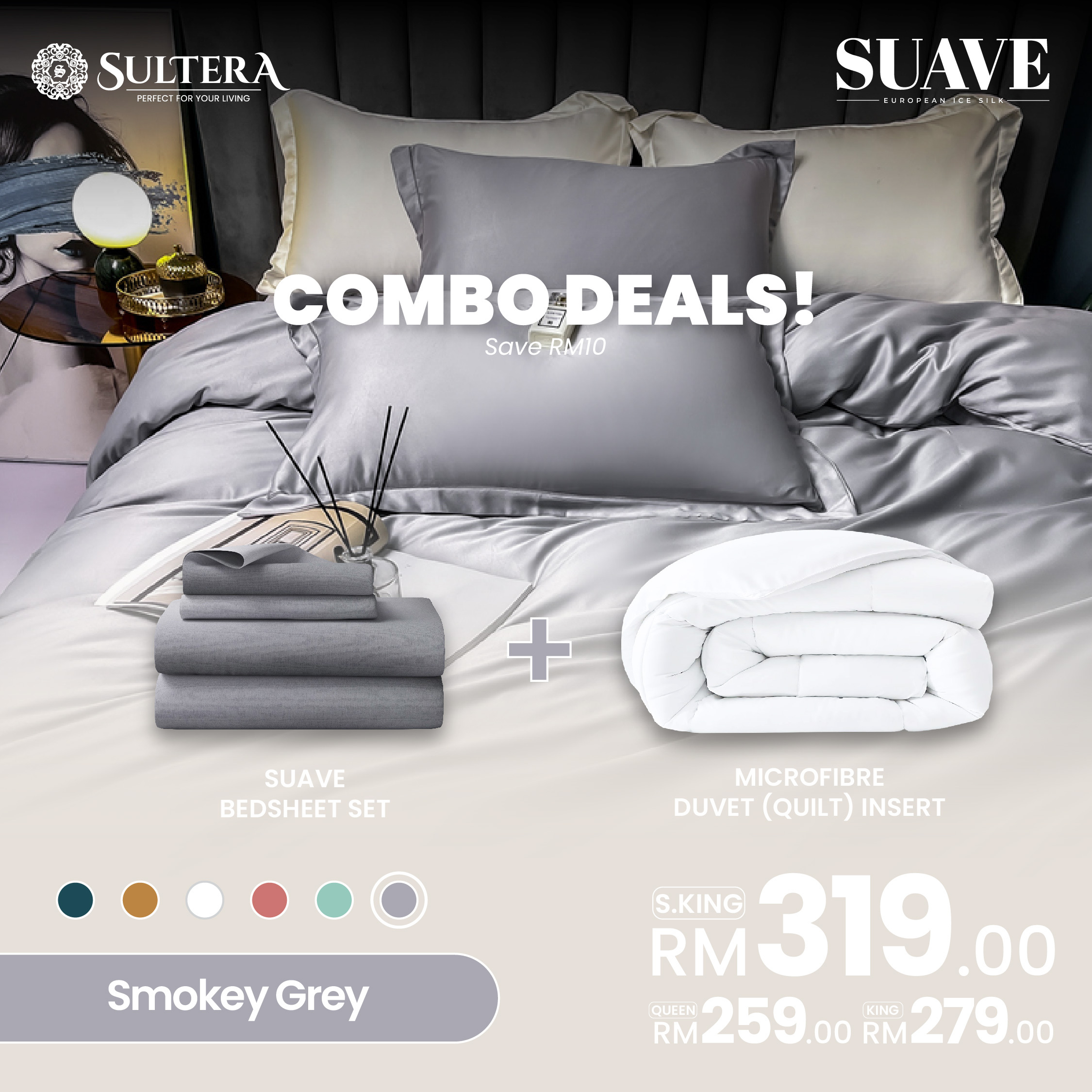 bedsheet+duvet combo-SG