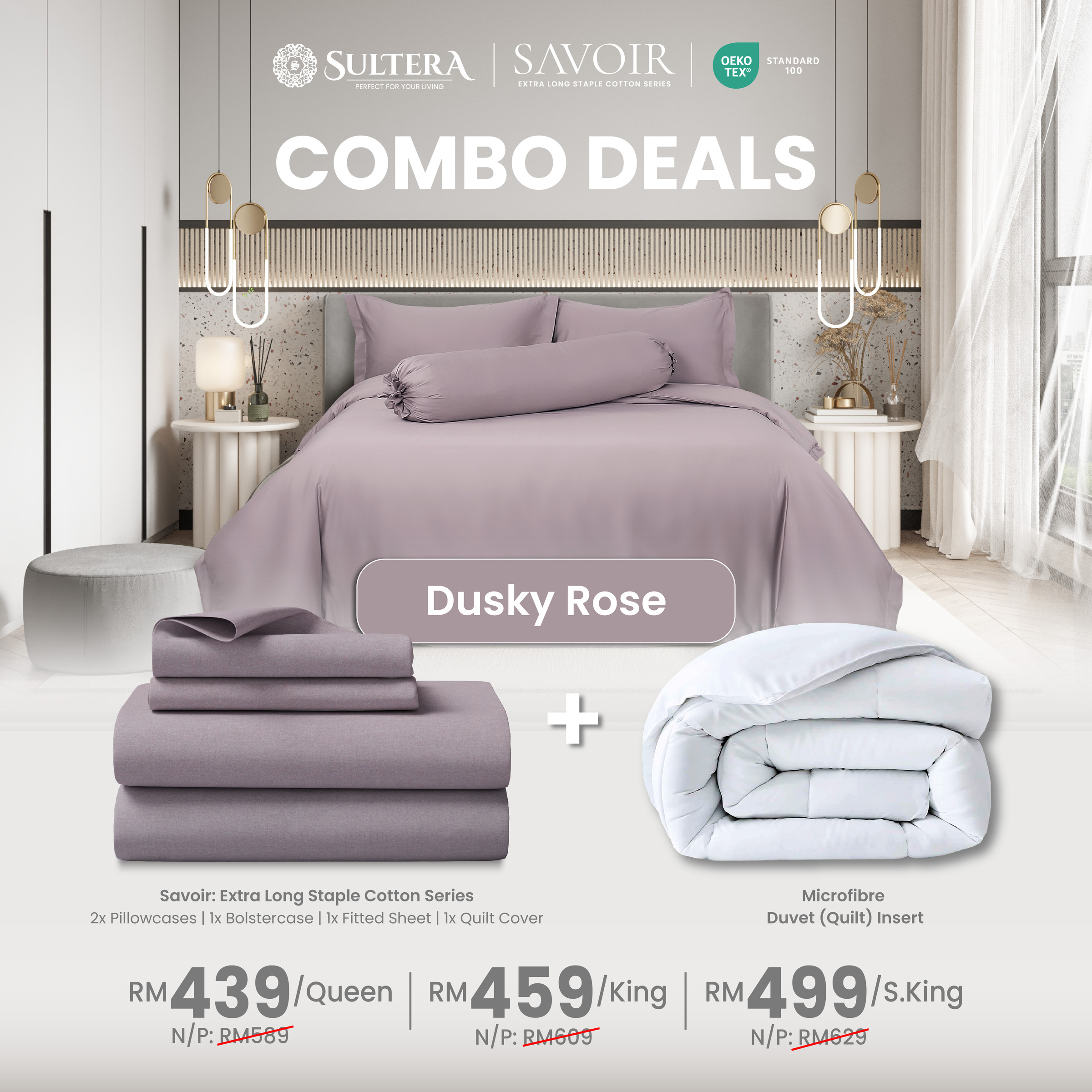 Combo Poster-Dusky Rose