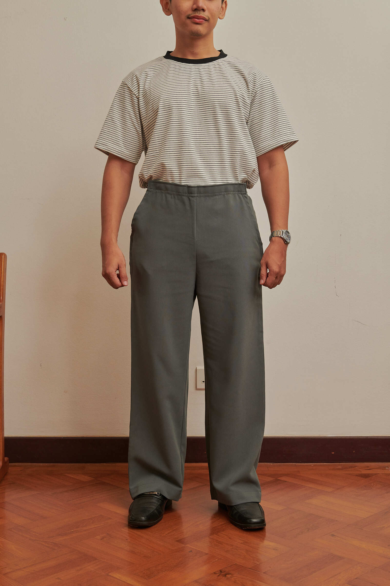FlexiWear Mobility Pants in Grey (3)