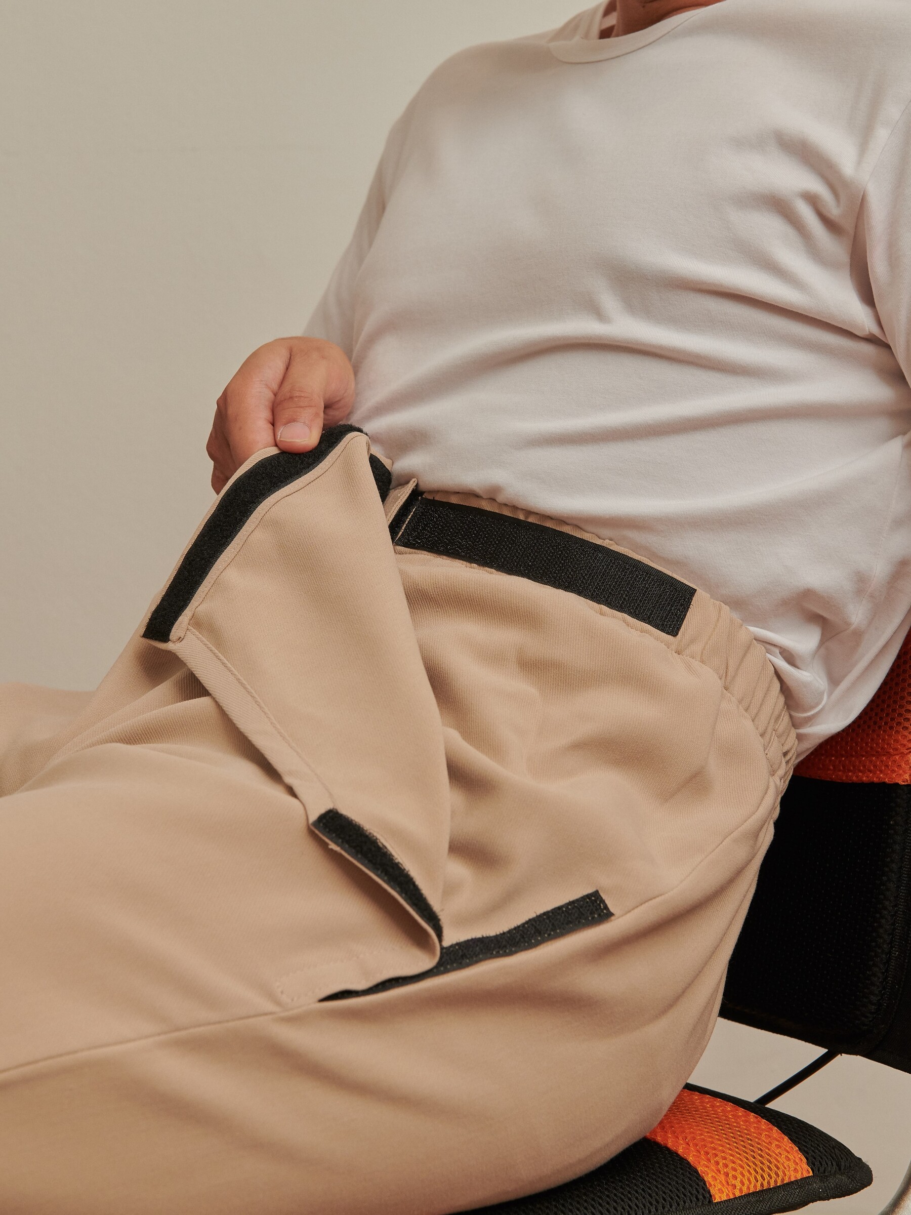 FlexiWear Mobility Pants in Khaki (7)