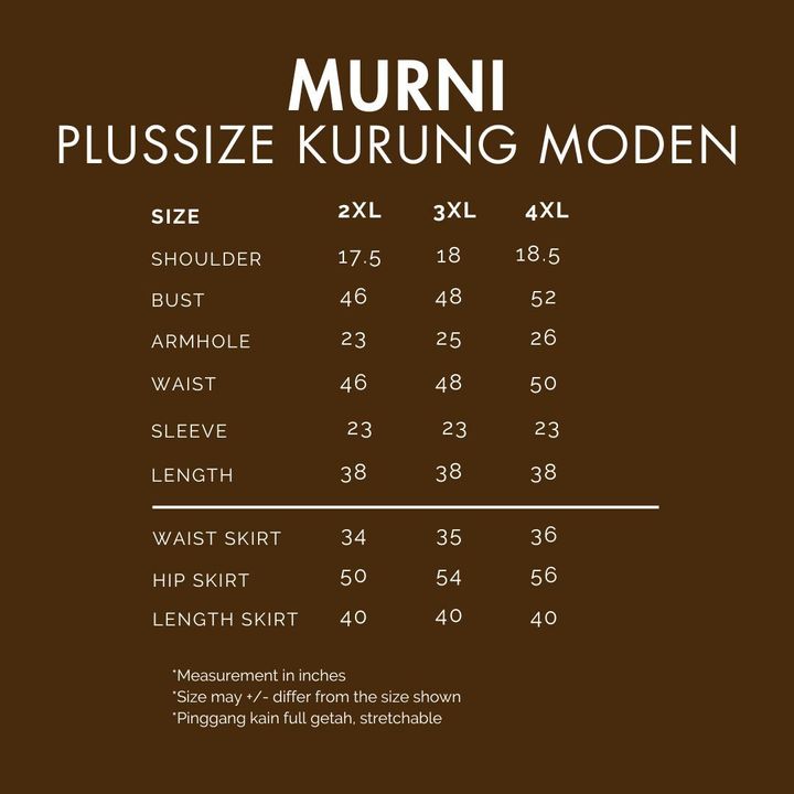 Nun kebarung Size Chart (16)