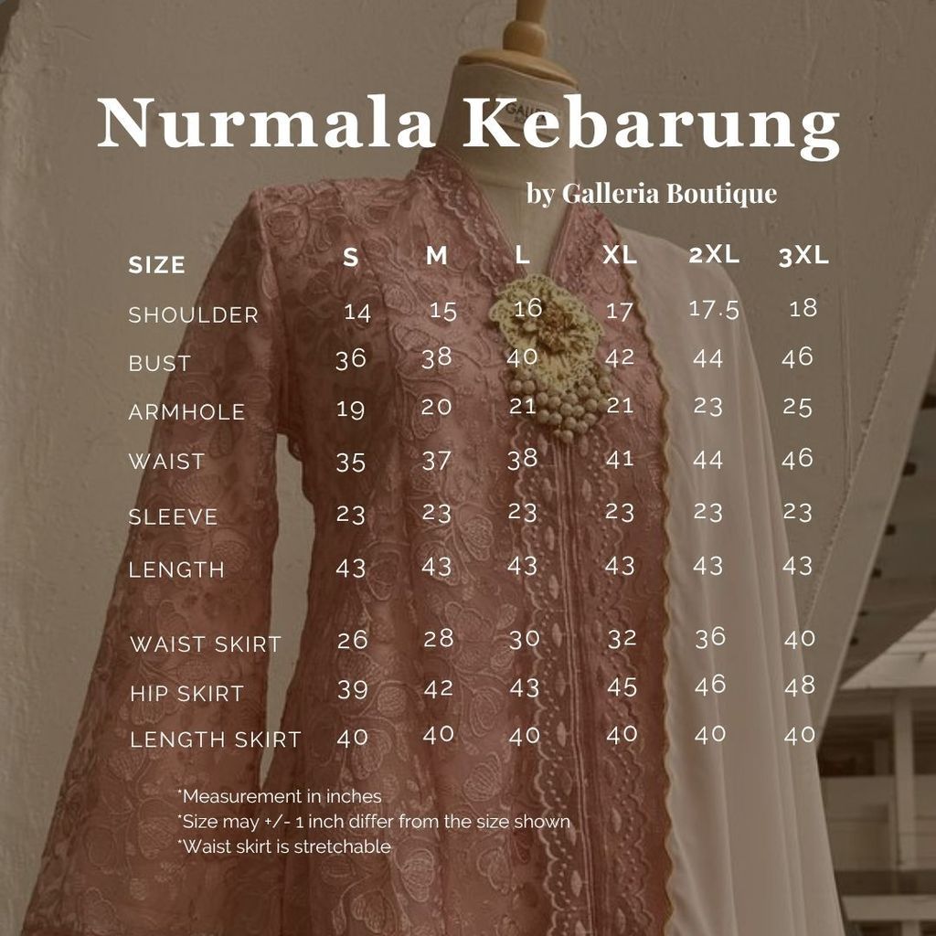 Nun kebarung Size Chart (37)