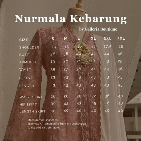 Nun kebarung Size Chart (37)