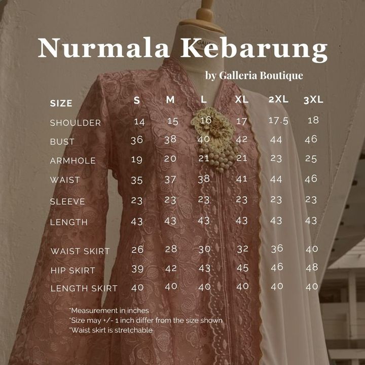 Nun kebarung Size Chart (37)