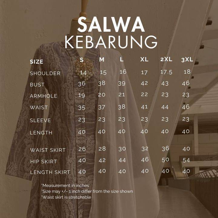 Nun kebarung Size Chart (43)