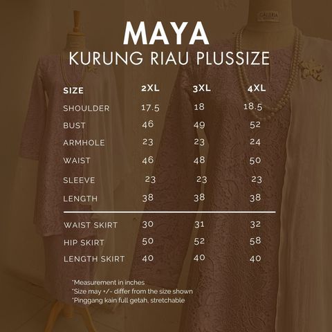 Nun kebarung Size Chart (55)
