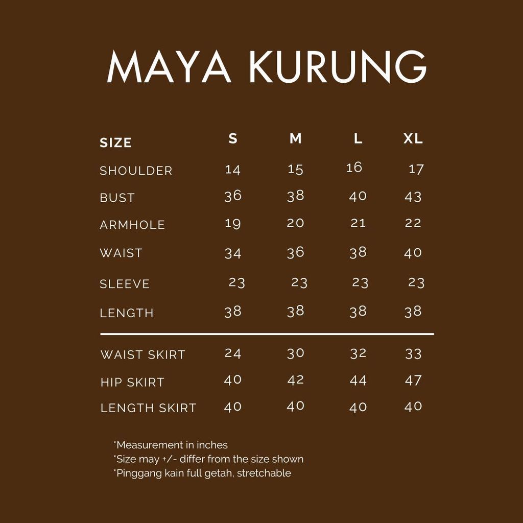 Nun kebarung Size Chart (9)