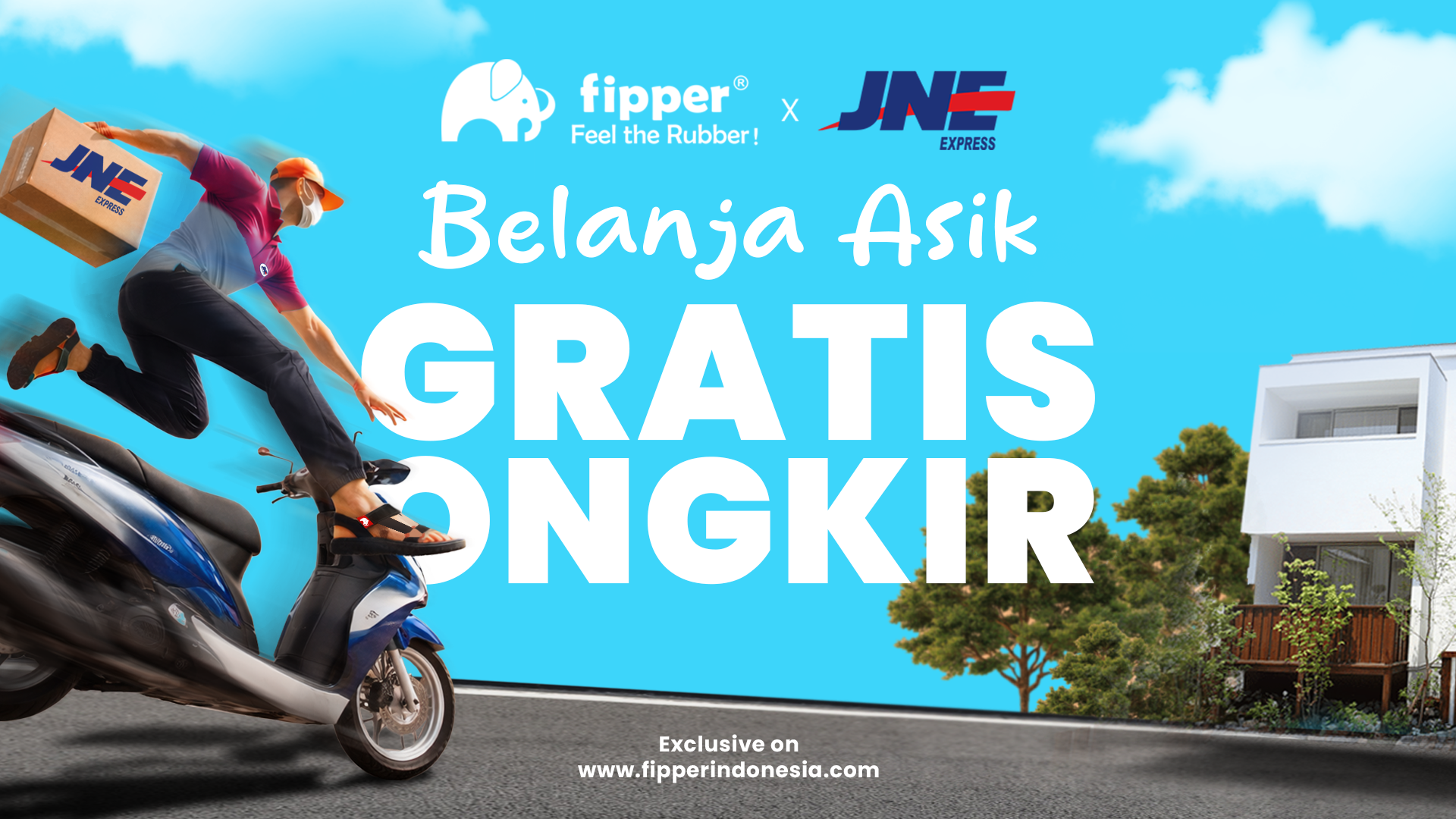 Promo Spesial Fipper x JNE: Gratis Ongkir & Pengiriman Cepat!