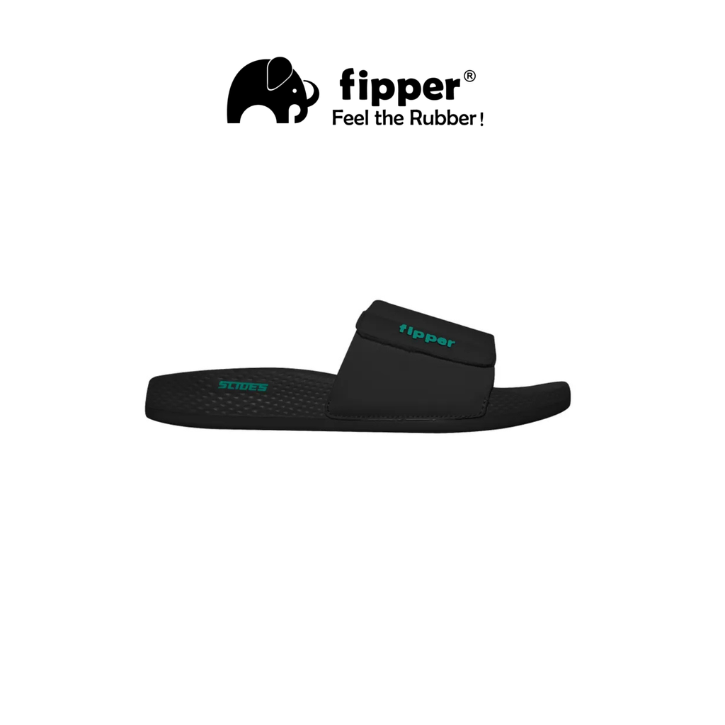 Slides Black - Green Mint (3)