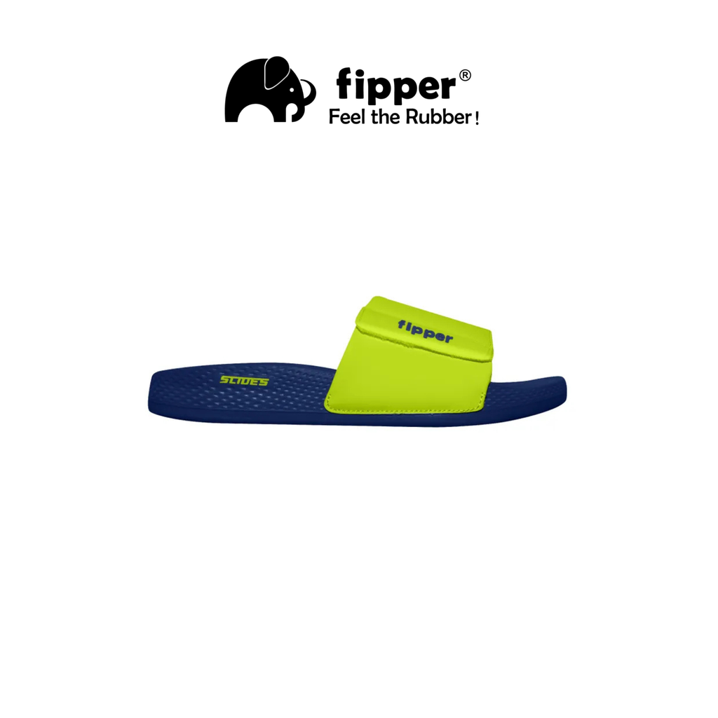 Slides Blue Port - Green Neon (3)