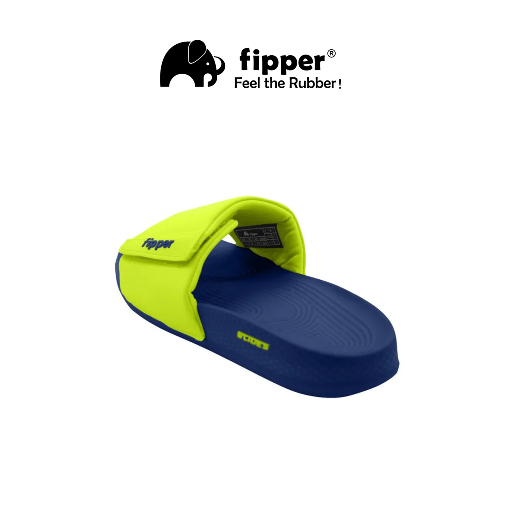 Slides Blue Port - Green Neon (4)