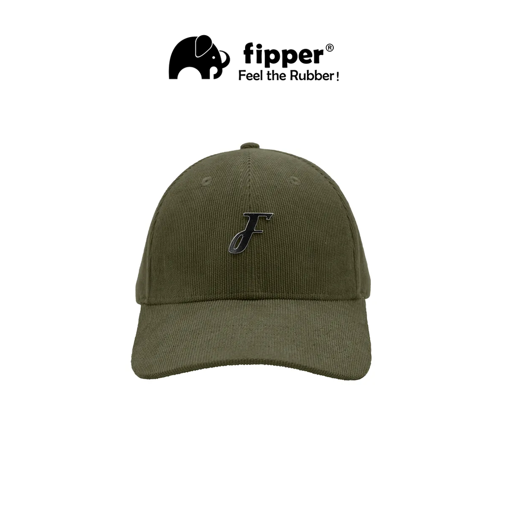 Fipper - Cap Corduroy F Metal_Green_Depan