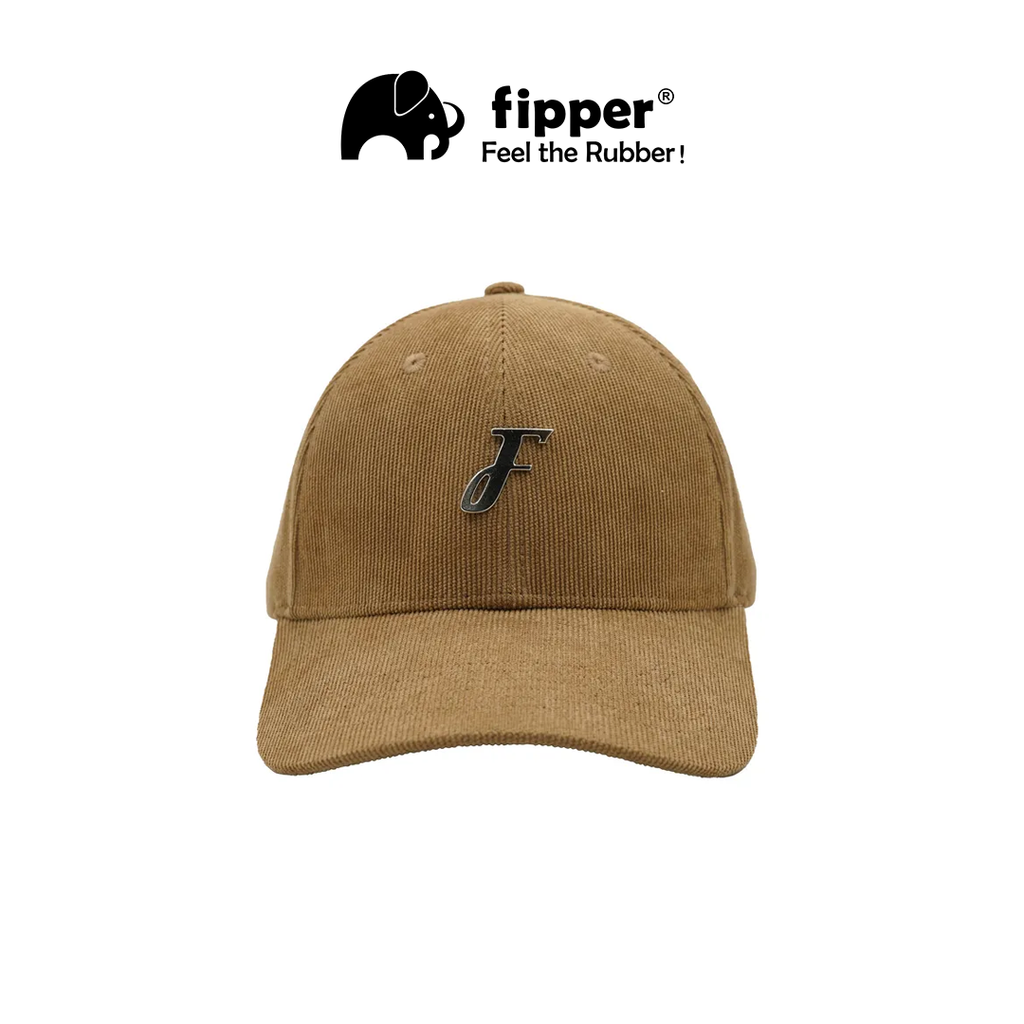 Fipper - Cap Corduroy F Metal_Brown_Depan