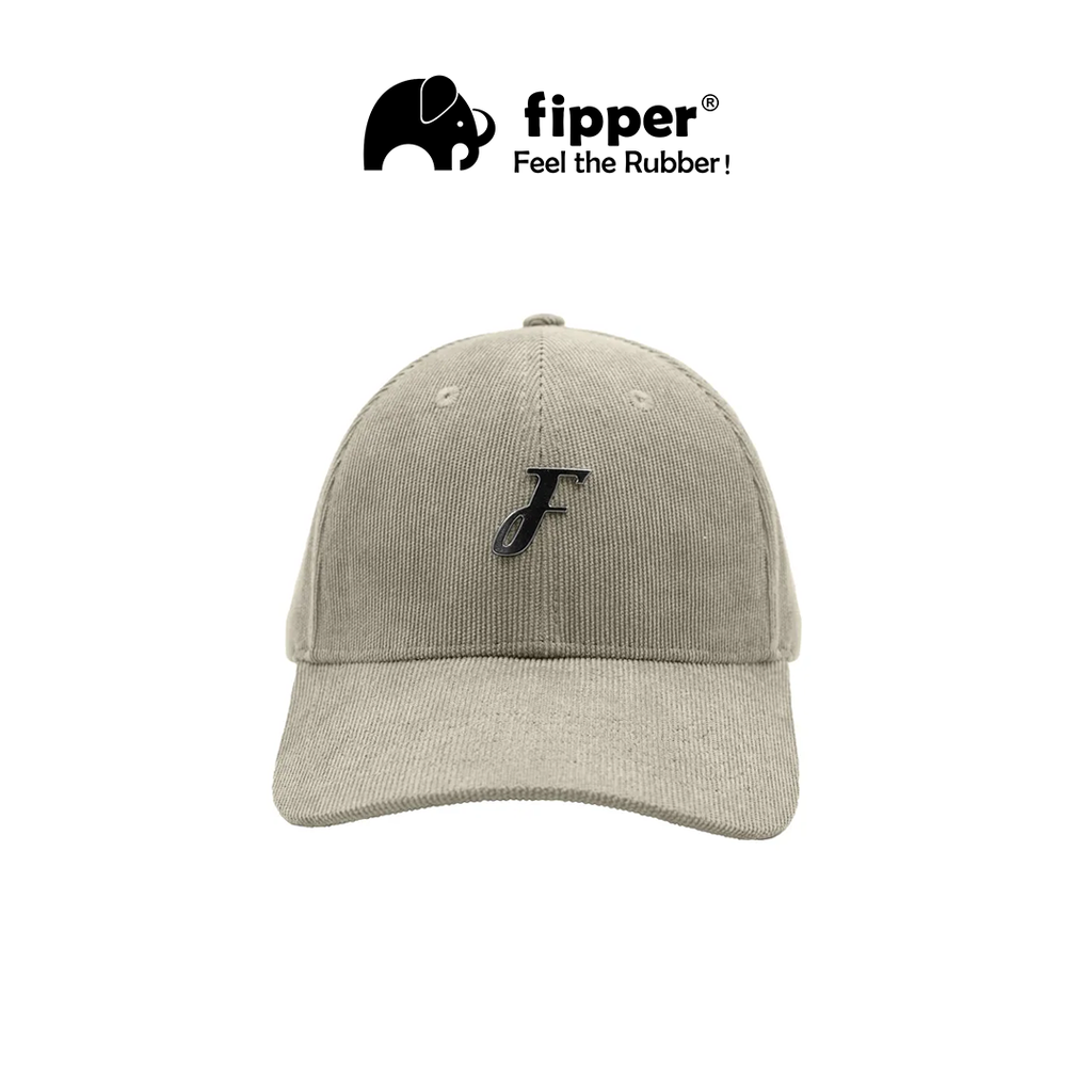 SKU Fipper - Cap Corduroy F Metal_Coral_Depan