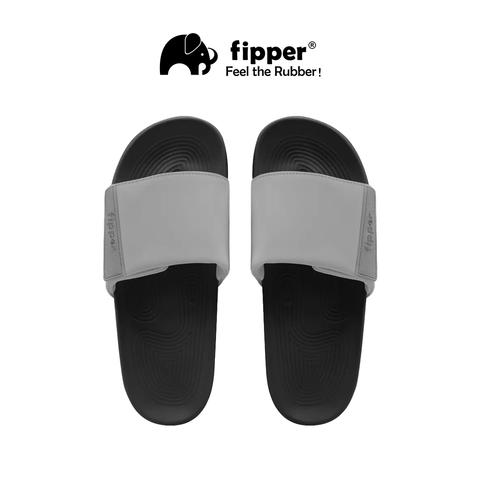 Fipper - Slides Black _ Grey Dark _ Black_Atas