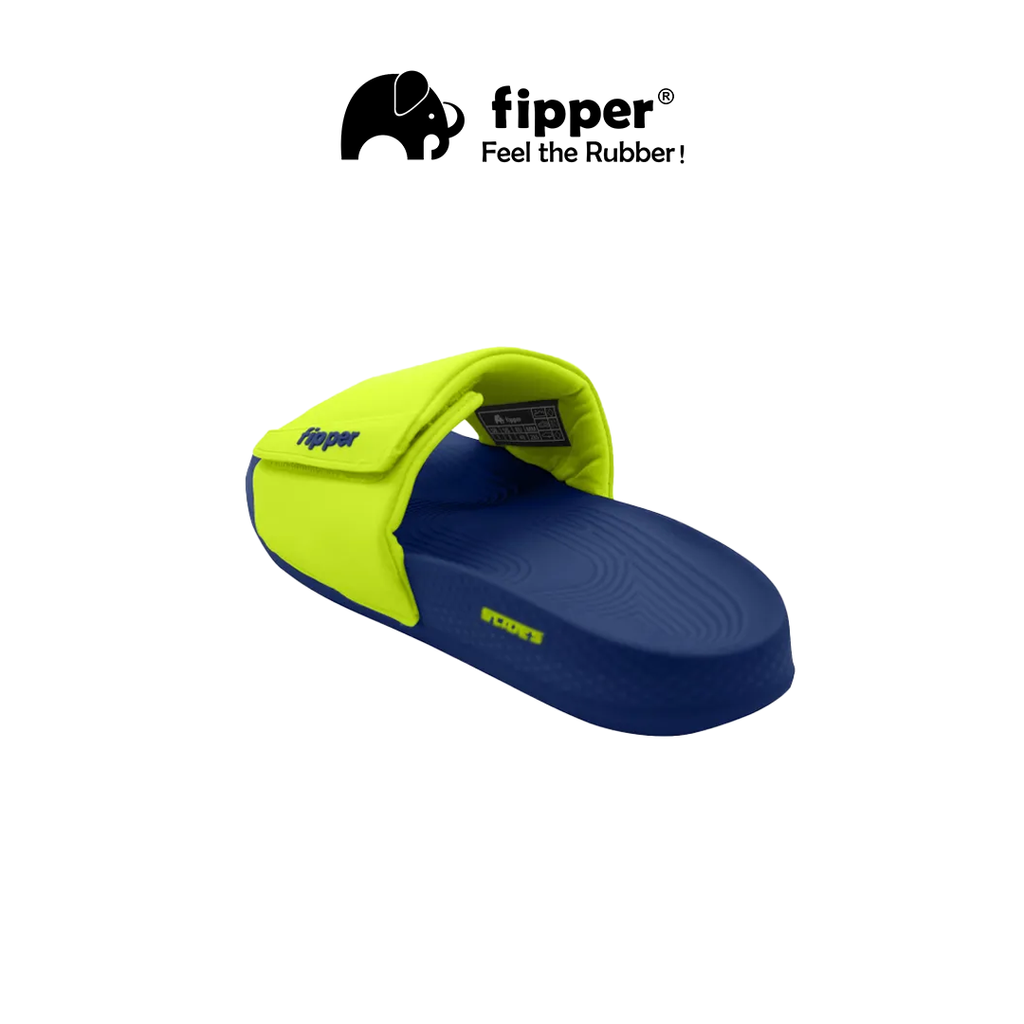 Fipper - Slides Blue Port_Green Neon_Blue Port_Belakang
